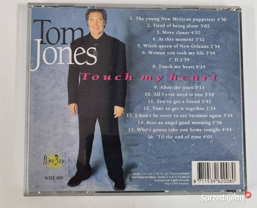 TOM JONES Touch My Heart Zielona Góra