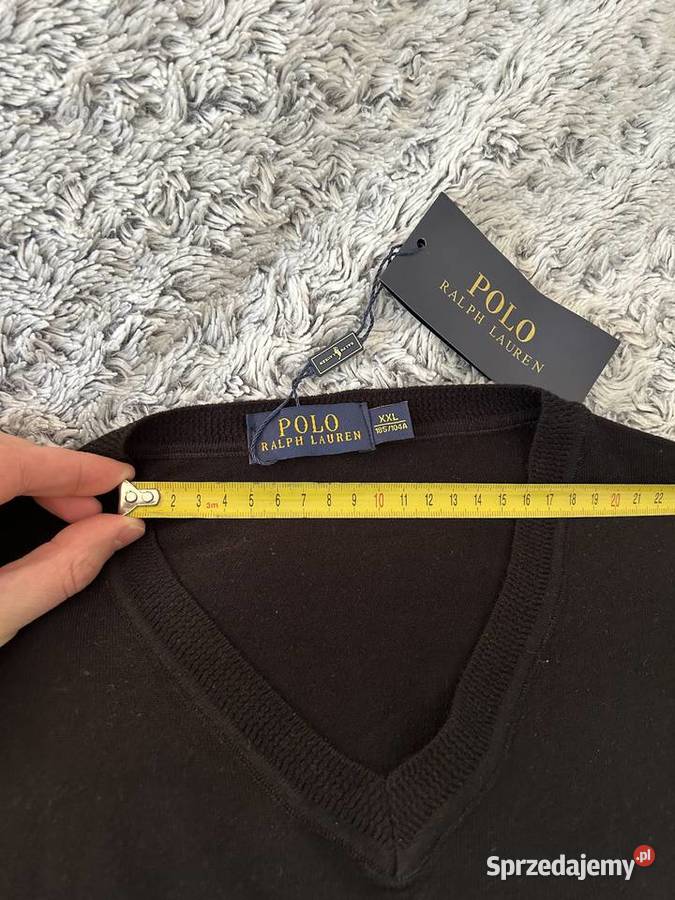 Sweter Ralph Lauren czarny nowy z metką Szczecin