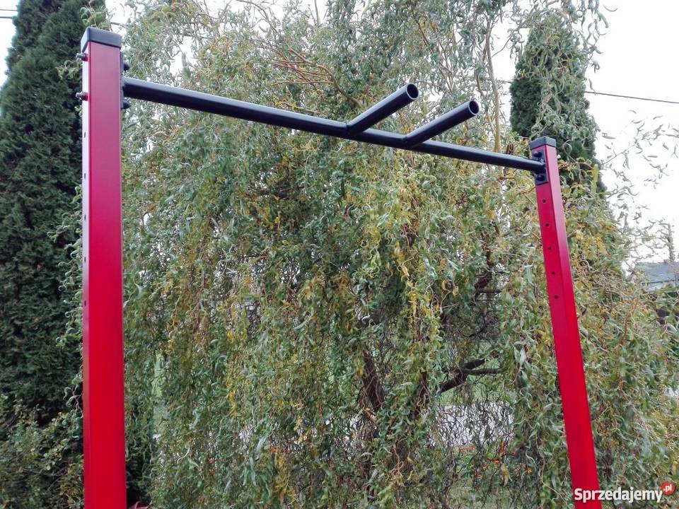 Drążek stacjonarny do pociągania pompek dipów Sprzęt do ćwiczeń Warszawa sprzedam