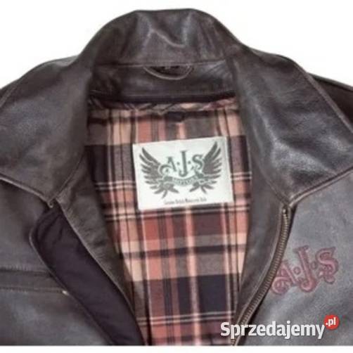 AJS Legendary kurtka motocyklowa skórzana 54 Zielona Góra