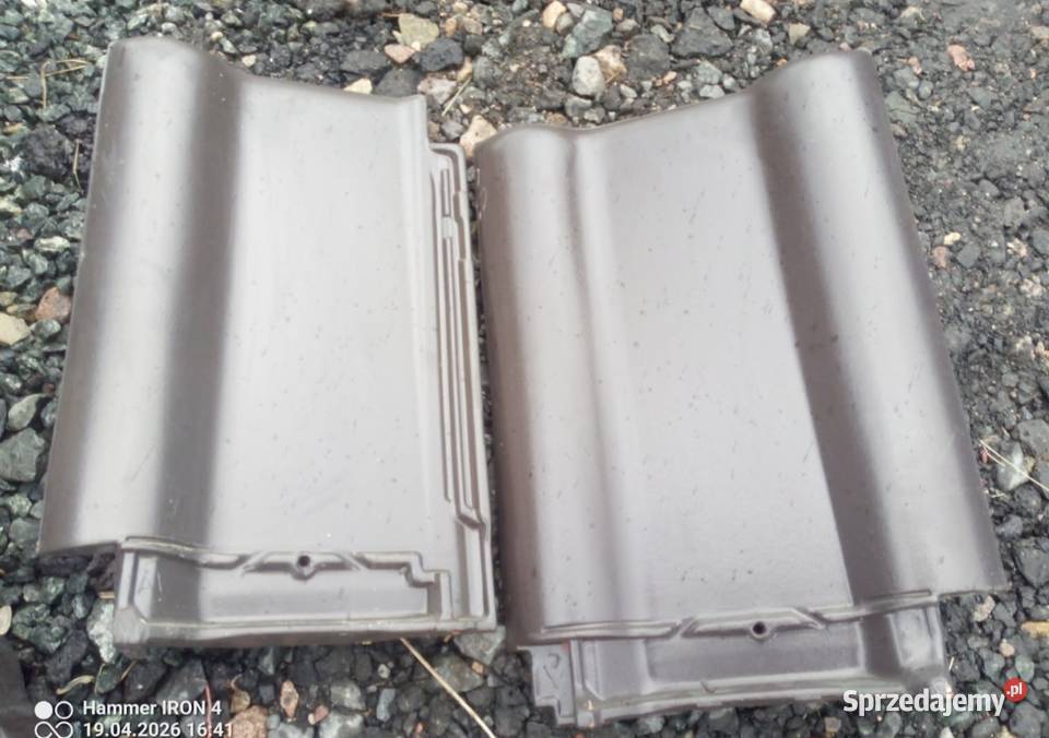 Dachówki skrajne Roben Piemont kolor Brąz Angoba Środa Śląska sprzedam