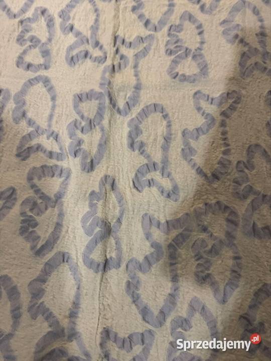 Chusta apaszka damska biało niebieska we wzory Częstochowa