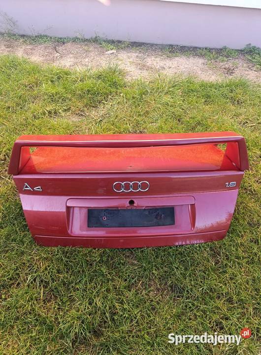 Klapa bagażnika audi a4 b5 LY3Z osobowe Ćmachowo