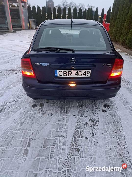 Astra g 8 zaworowa 16 gaz do 2034r klima sprawna nieuszkodzony Brodnica