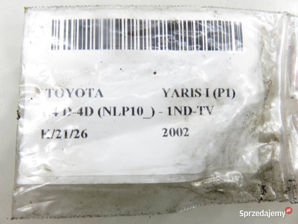 WTRYSKIWACZ TOYOTA YARIS I 14 D4D 0445110085 osobowe Wtryskiwacze małopolskie