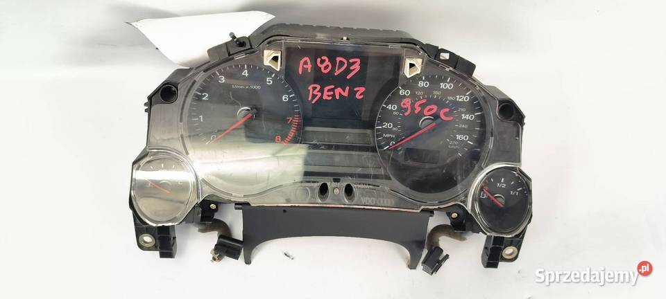 LICZNIK ZEGAR AUDI A8 D3 4E0920950C Motoryzacja Lipno