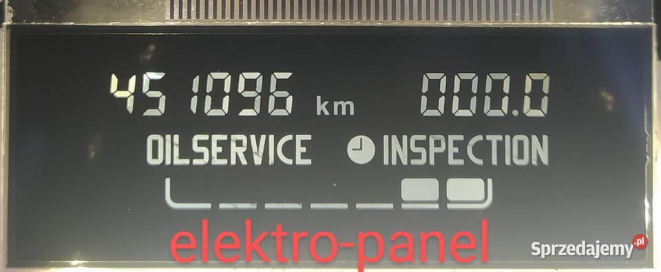 NAPRAWA LICZNIK WYŚWIETLACZ RADIO BMW E38 E39