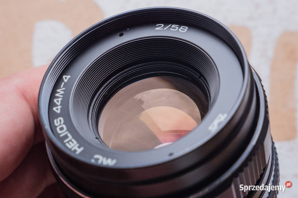Obiektyw Helios MC 44M4 58mm f2 M42 Portret Szramowo sprzedam