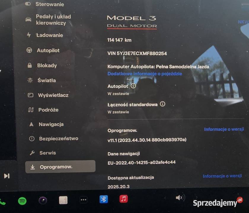 TESLA MODEL 3 2021 EE 513