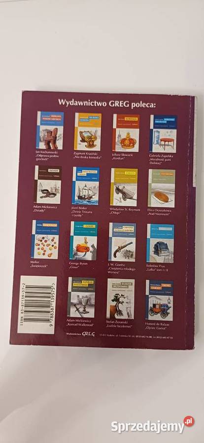 Pan Wołodyjowski Henryk Sienkiewicz lektura