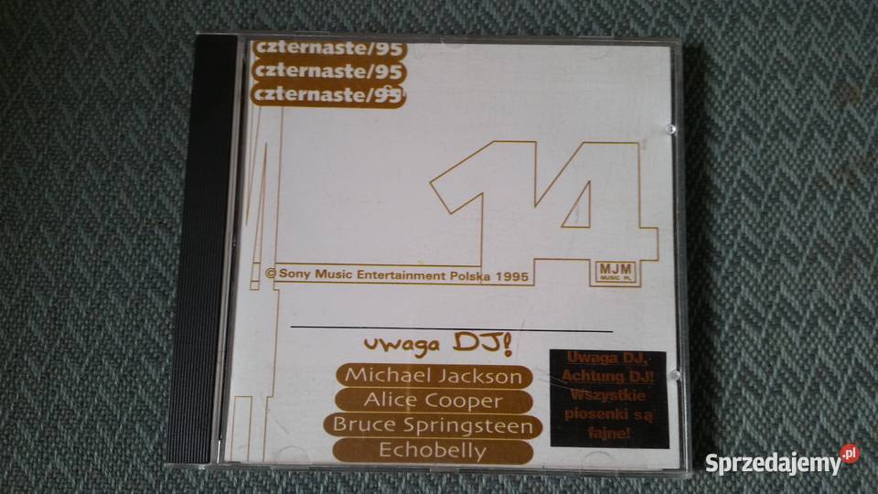 Promo cd czternaste95 1995 Sony MusicMJM Puławy