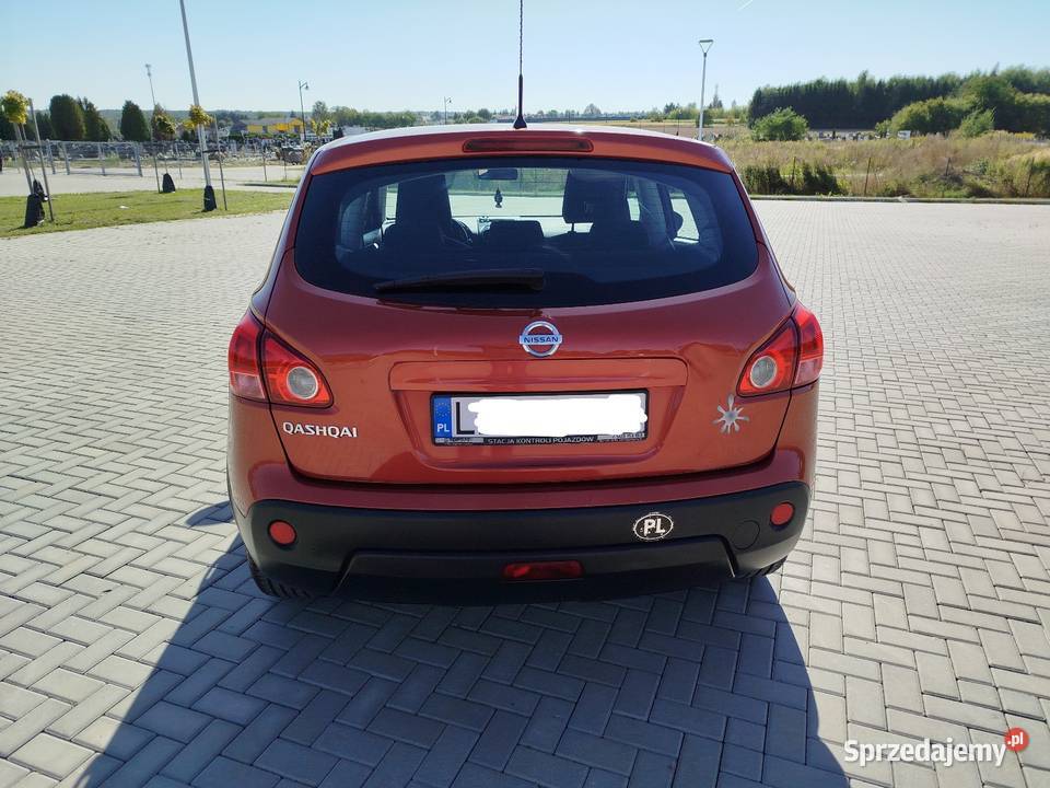 Nissan Qashqai 20 Benzyna 20082009 możliwa zamiana lubelskie Świdnik