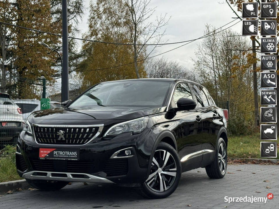 Peugeot 3008 12 131 LED Nawigacja Kamery Peugeot Mrągowo