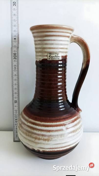 Wazon ceramiczny z lat 60 dolnośląskie Dzierżoniów