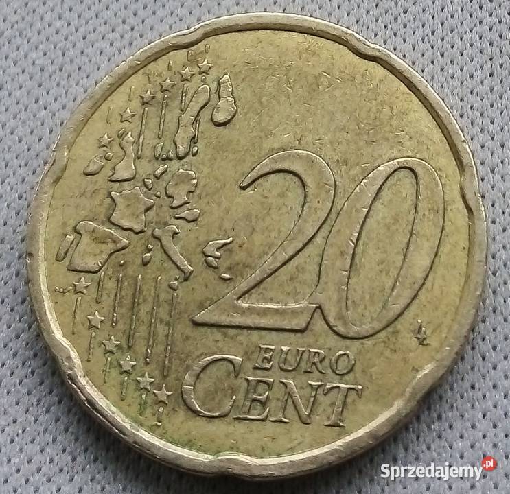 FRANCJA20 EURO CENT2001 r mazowieckie Legionowo sprzedam