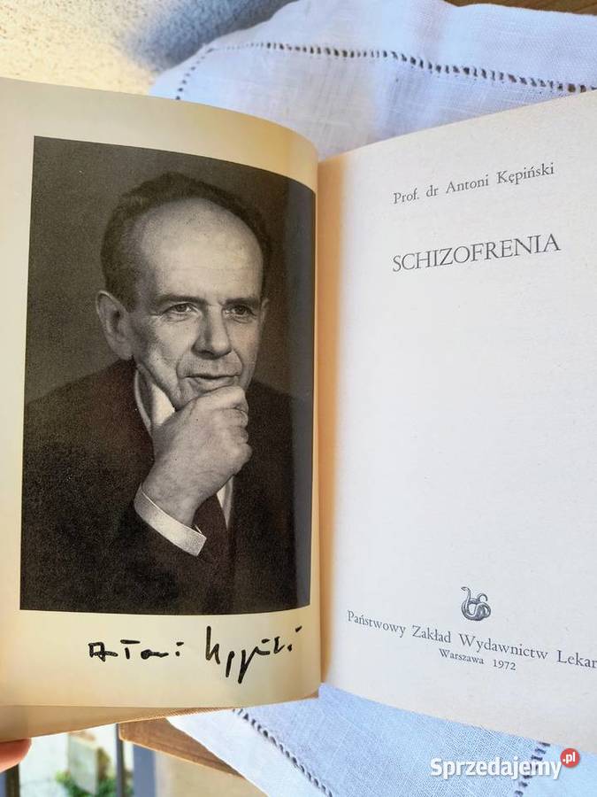 Antoni Kępiński Schizofrenia Kraków