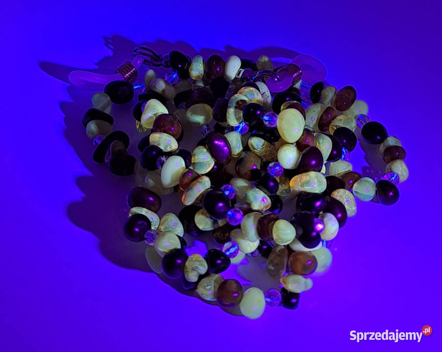 Sznurek do okularów z bursztynu BURSZTYN Warszawa