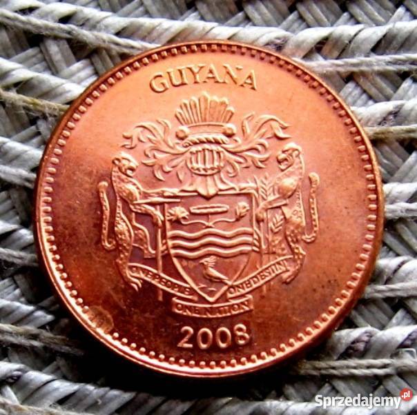 Gujana 1 Dolar 2008rŁadna Kalisz