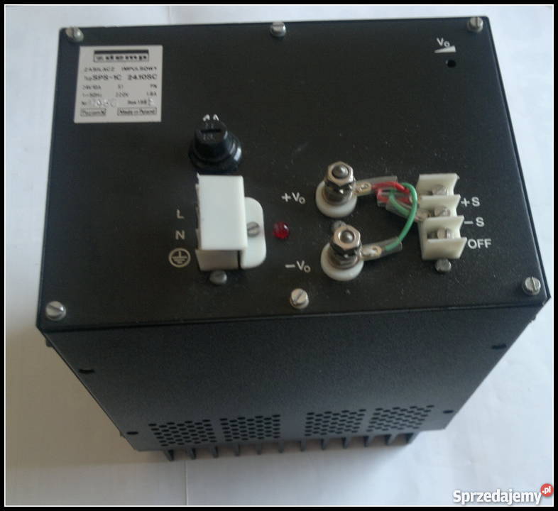 zasilacz impulsowy sps1c zdemp 10A 24V Dąbrowa Górnicza