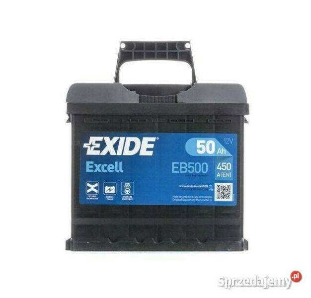 Akumulator Exide Excell 50Ah 450A Motoryzacja Olsztyn