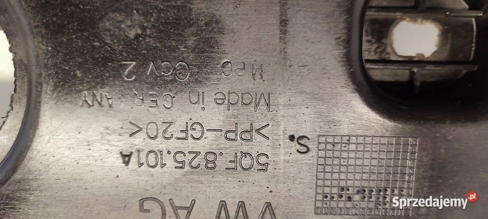 VW TIGUAN II OSŁONA PODWOZIA LEWA 5QF825101A osobowe