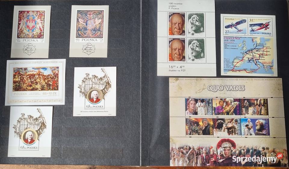 Bloczki znaczki różne Kolekcje Zielona Góra sprzedam