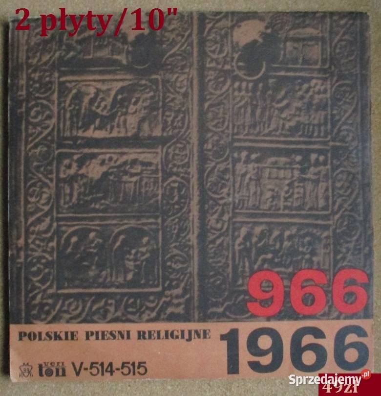 Polskie pieśni religijne 9661966 płyty winylowe łódzkie