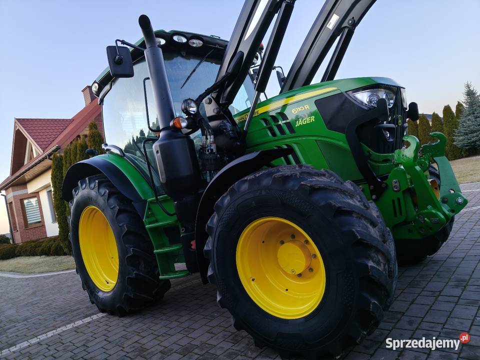 John Deere 6110R 2017r TUZ wom Tur Quicke Przedni TUZ Chromna
