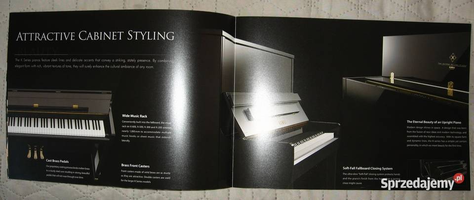 Kawai K Series Upright Pianos catalog ND 21