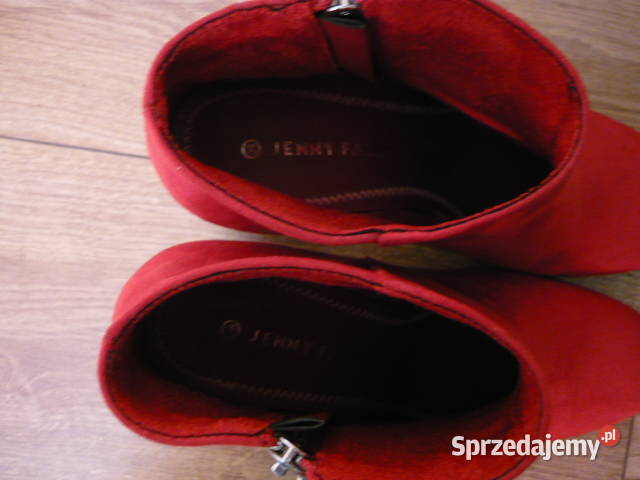 Botki czerwone inna śląskie Myszków