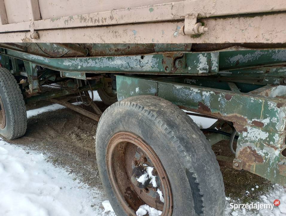 Przyczepa wywrotka d 47 nieuszkodzony sprzedam