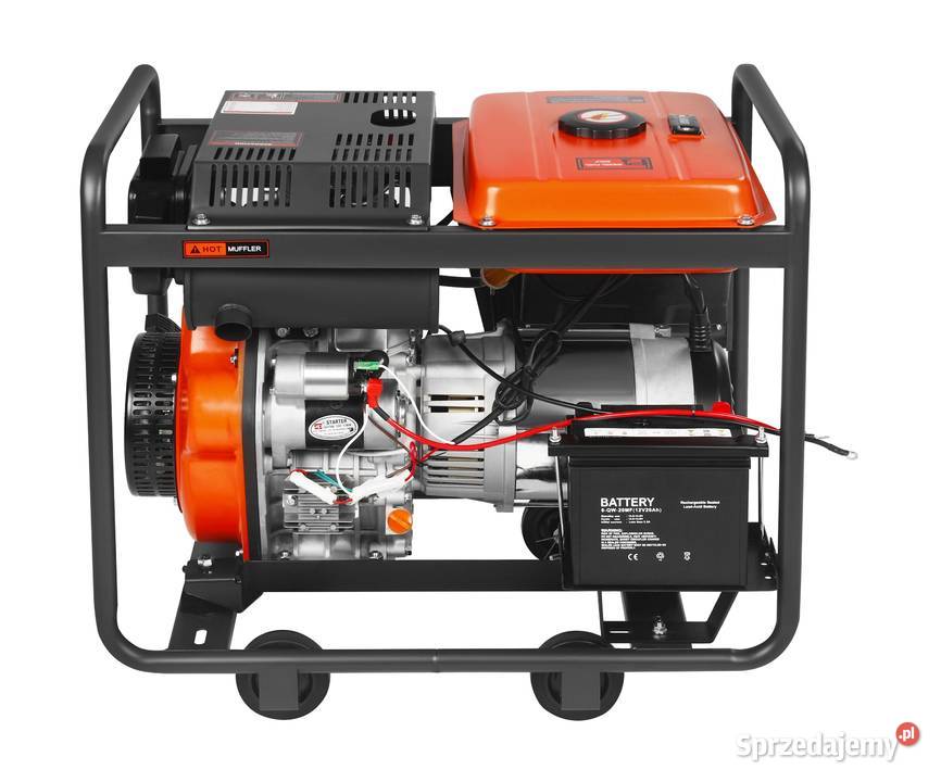 Agregat prądotwórczy 230V 32A 7KW DIESEL KD3244