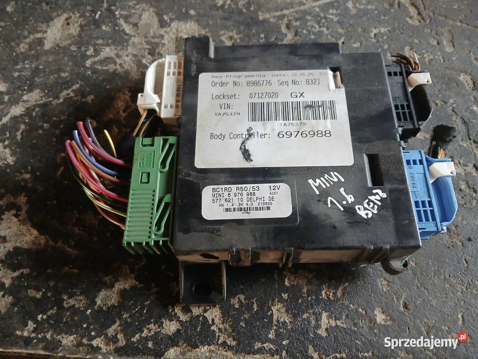 Moduł komfortu Mini Cooper R50 R53 6976988 małopolskie Radłów