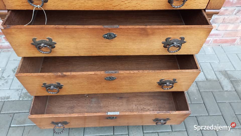 Komoda drewniana rustykalna Bufet Kredens Szafka zachodniopomorskie