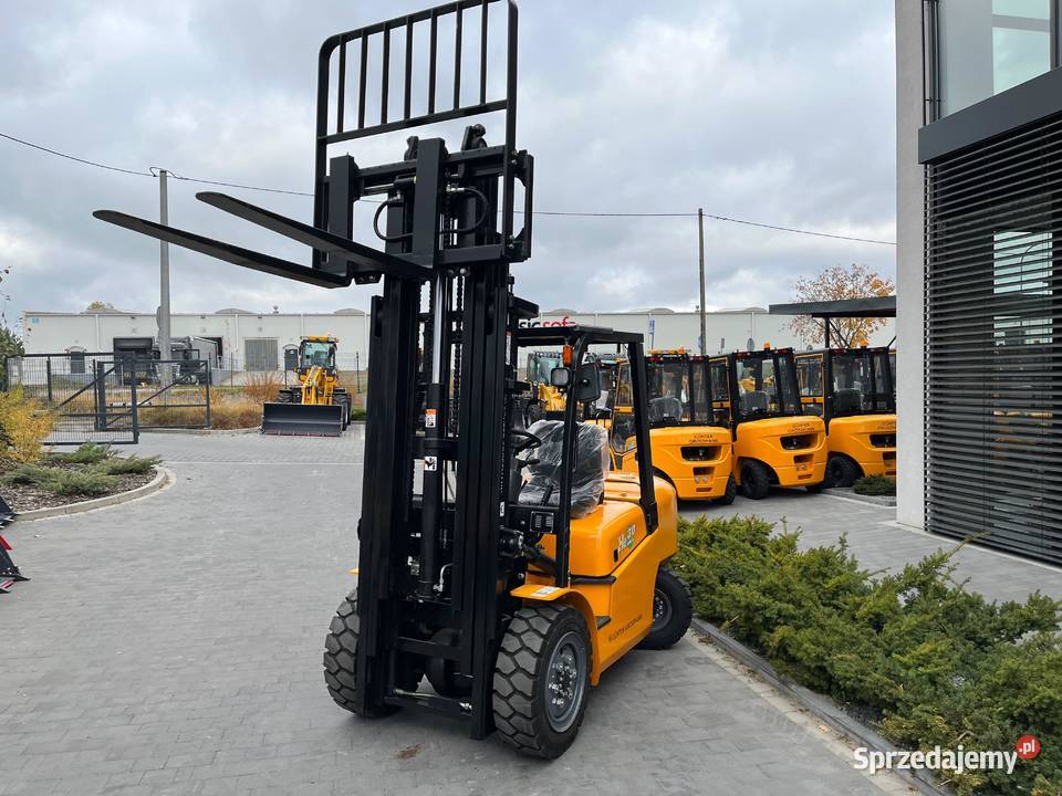 Nowy wózek widłowy elektryczny 3T 48m Gunter Włocławek