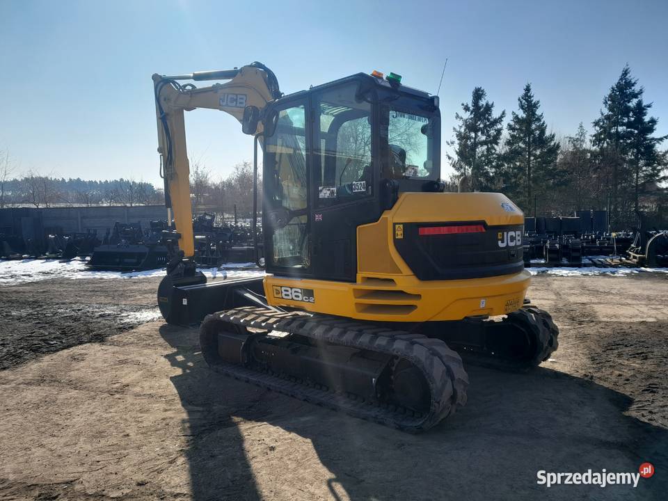 JCB 86C2 2021R KOPARKA GĄSIENICOWA 85Z1 8085 CAT Dodatkowy osprzęt wielkopolskie Krotoszyn