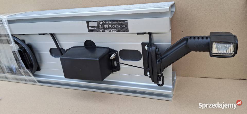 ZDERZAK NACZEPY SUER TYP 563040 2400MM SCHMITZ ciężarowe Pozostałe Bieleń