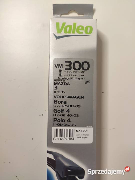 Pióra wycieraczek VALEO Silencio Xtrm VM300 Karoseria Mikołów