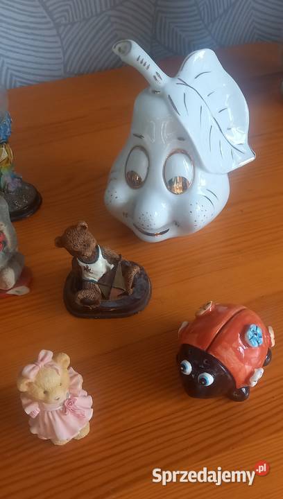 Figurki porcelanowe kolekcja 9 sztuk Małkinia Górna sprzedam