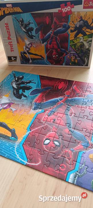 Puzzle Spiderman Trefl 100 Zabawki Warszawa