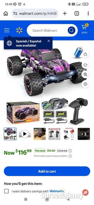 Samochód zdalnie sterowany RC 4x4 Żory