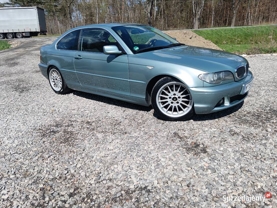 BMW e46 coupe 22 320ci 170 z Niemiec bez korozji czujnik parkowania Seria 3 Tarnów