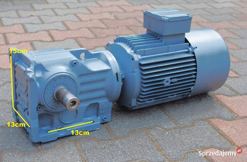 Motoreduktor kątowy 4kw 303obrmin SEW K57DV112M4 Kargowa