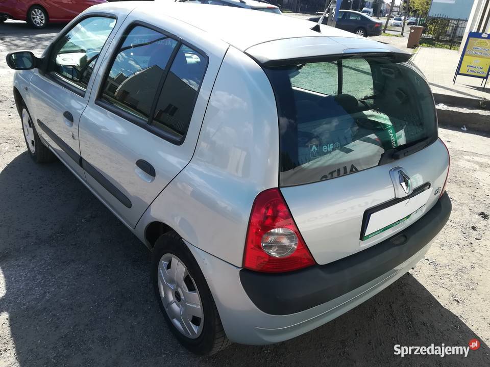 RENAULT CLIO 12I 2004r KLIMA ELES CZWK 5 DRZWI Bydgoszcz