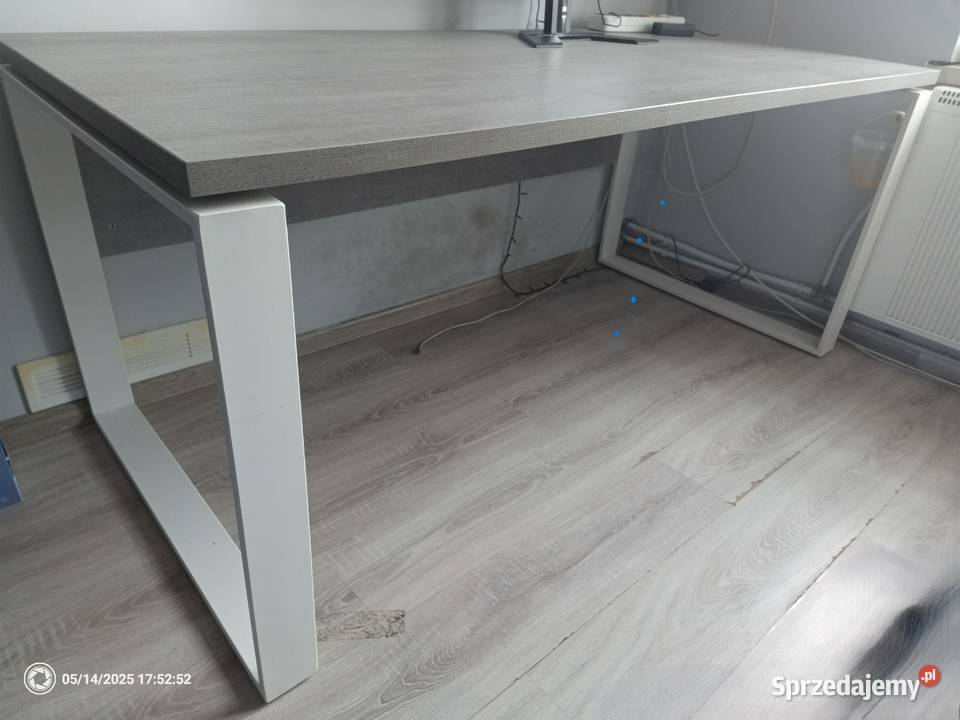 BIURKO METALOWE DUŻE 80cm Zielona Góra