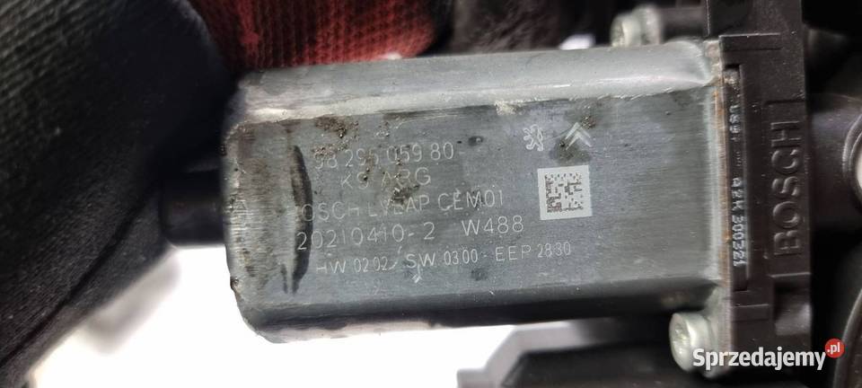 PODNOŚNIK SZYBY LT CITROEN BERLINGO III Lipno