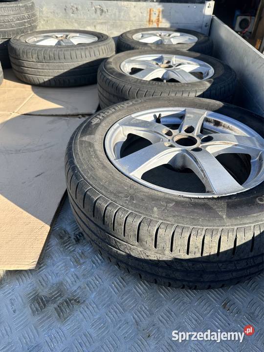 Alufelgi 5x1143 Chrysler Dodge z oponami letnimi Samochodowe kujawsko-pomorskie Bydgoszcz