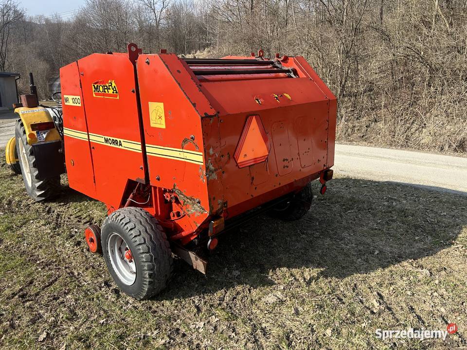 Prasa rolująca belująca morra mr 1200 belarka nieuszkodzony Nowy Sącz