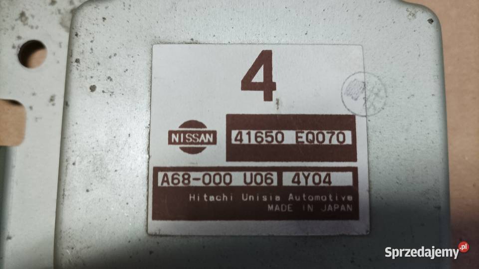 nissan xtrail t30 22dci sterownik 41650 EQ070 Goleniów