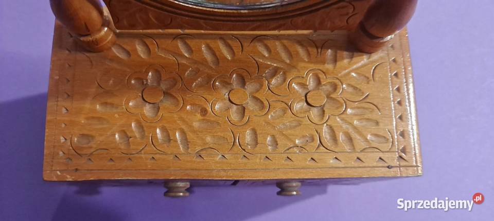 Komoda vintage drewno lustro MINI Kraków